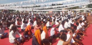 बजरंगदल का त्रिशूल दीक्षा कार्यक्रम विशाल धर्मसभा और शौर्य यात्रा के साथ संपन्न हुआ